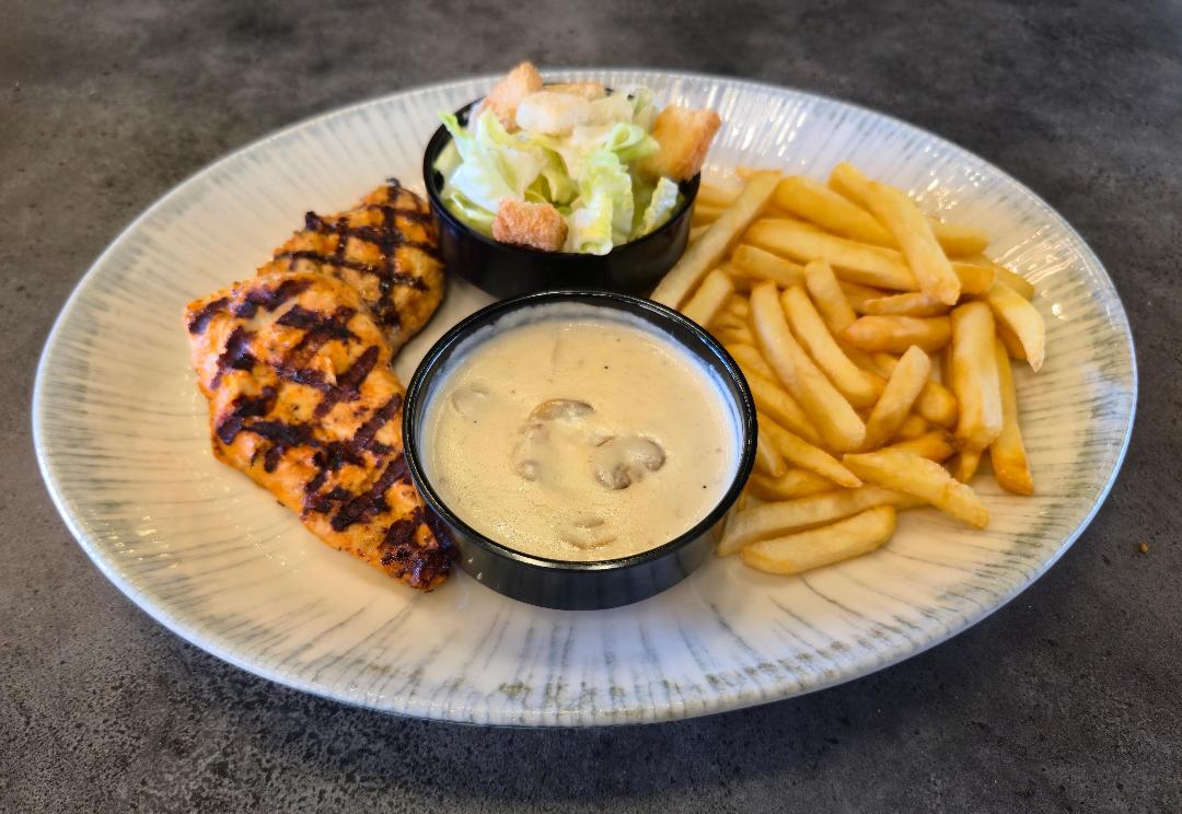 Chicken Breast With Mushroom Sauce