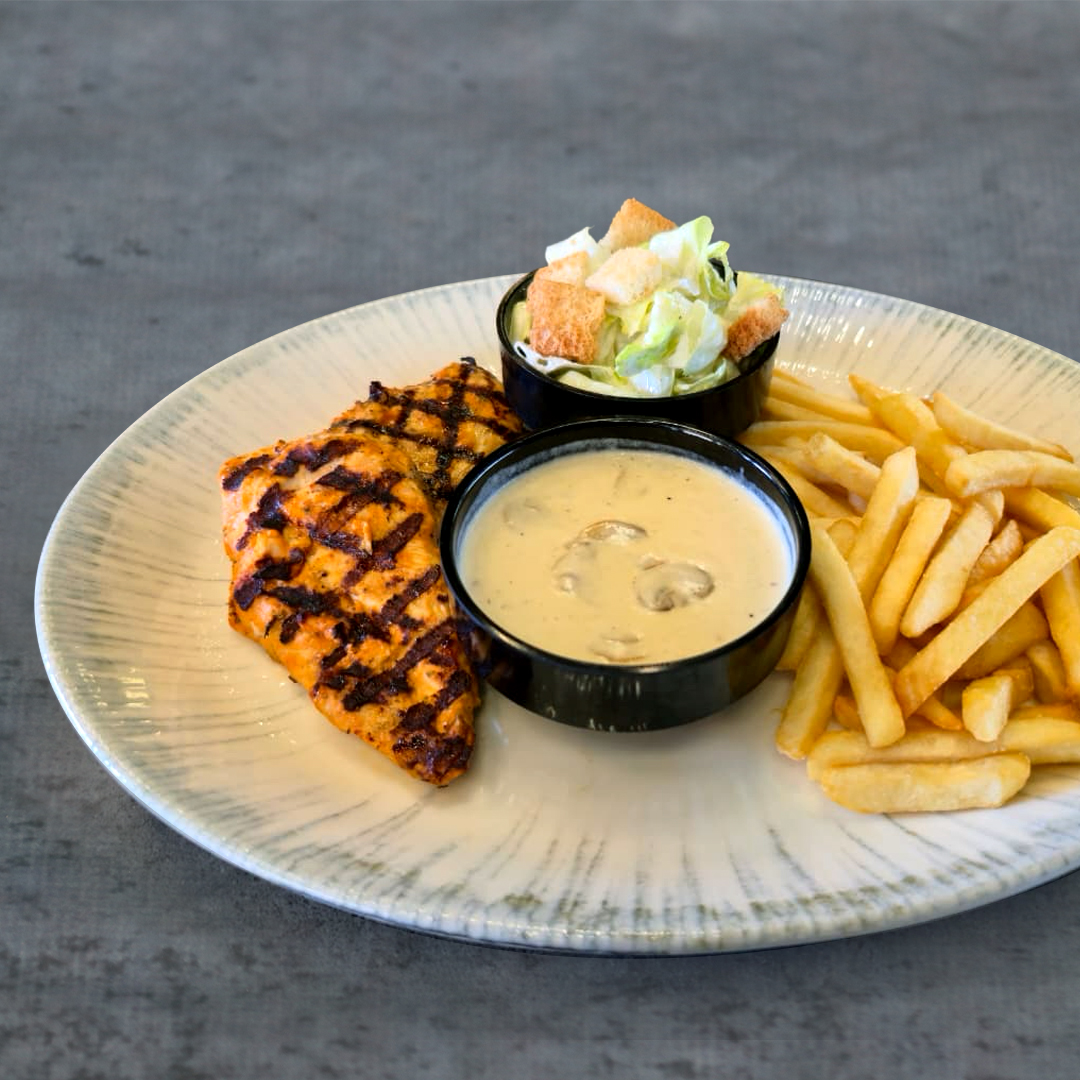 Chicken Breast With Mushroom Sauce